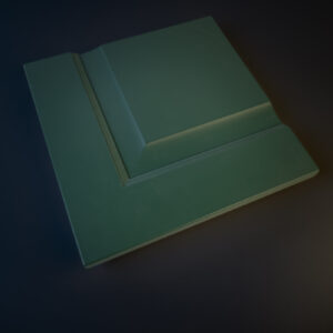 MDF Prélaqué Assemblé Vernis mat Laqué Ral 6028